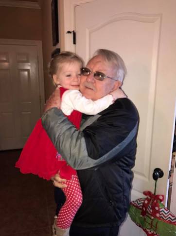 audrey hugging grandfather
